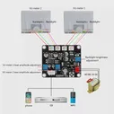 1 комплект VU Meter TN-90A Панель Усилителя Мощности Измеритель Уровня звука в ДБ с Платой Драйвера, подсветка, TS-DB90A-2Q 960uA