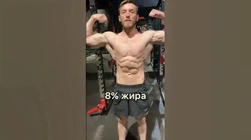 Мышцы при 15% и 8% жира