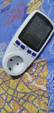 🛍 Розетка-измеритель напряжения 230v, Цифровой измеритель электроэнергии с дисплеем