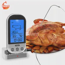 Цифровой датчик температуры беспроводной термометр для пищевых продуктов, измеритель температуры с дистанционным управлением, кухонный прибор для измерения температуры барбекю (art.: 3920c225ad9e0)