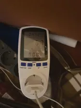 🛍 Розетка-измеритель напряжения 230v, Цифровой измеритель электроэнергии с дисплеем