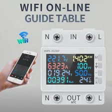 Умный измеритель мощности Tuya WiFi, защита От утечки на землю При пониженном напряжении, реле контроля текущего напряжения, Автоматический выключатель