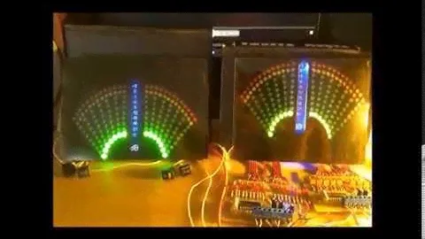 Светодиодный индикатор уровня сигнала на LM3915