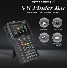 Gtmedia V8Finder MaxDigital FTA DVB-S/S2/S2X Измеритель сигнала Спутниковый Измеритель Finder Детектор Приемник ЖК-Экран для Adj