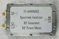35-4400 МГц USB анализатор спектра радиочастотный измеритель мощности Генератор сигналов Отслеживания Источника