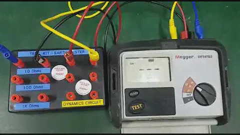 DET4TD2 Megger Ground Tester Repair & Calibration by Dynamics Circuit (S) Pte. Ltd.