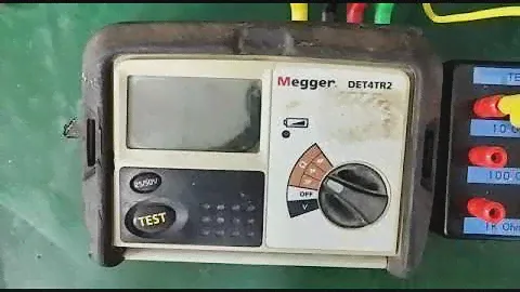 Megger DET4TR2 Ground Tester Repair & Calibration by Dynamics Circuit (S) Pte. Ltd.