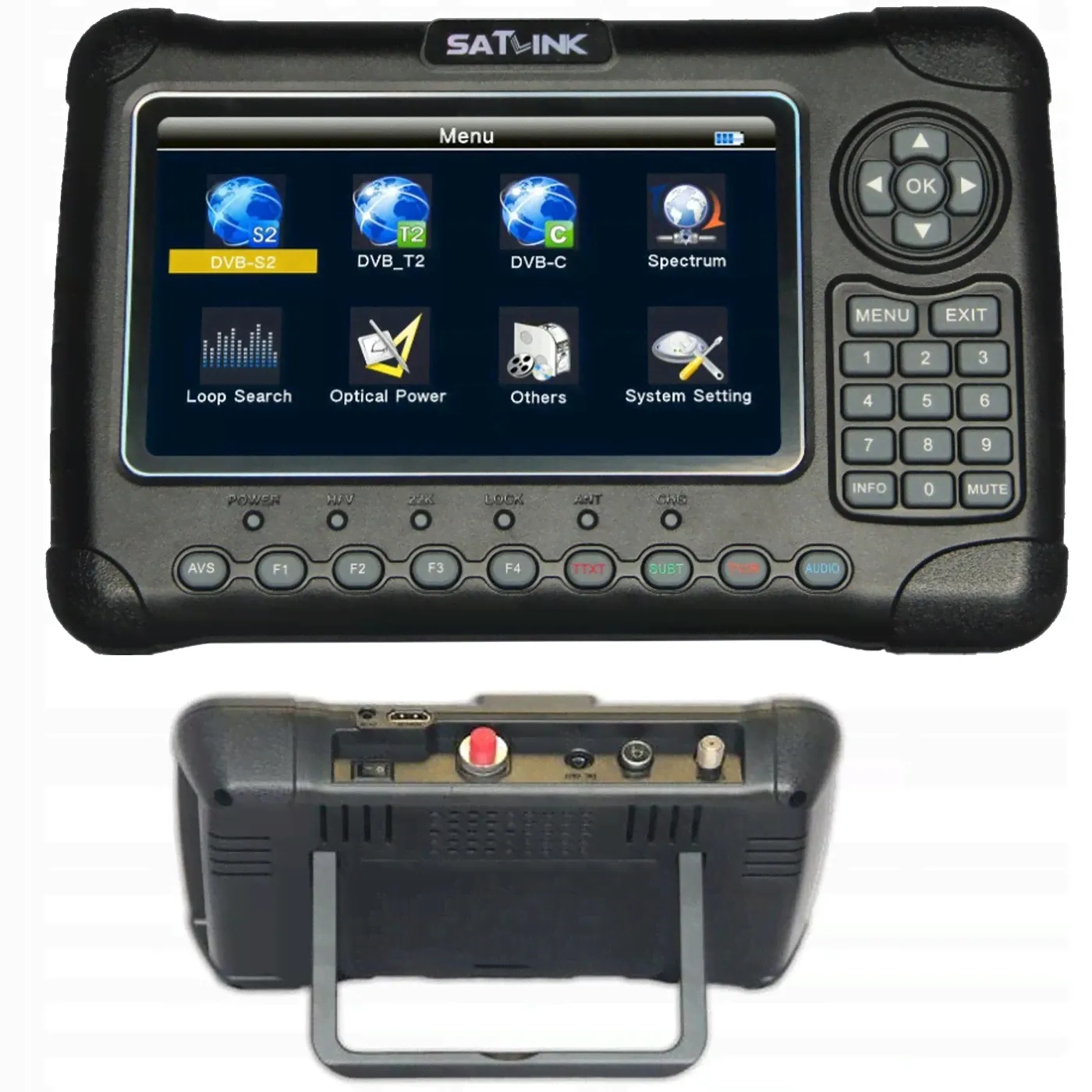 Комбинированный измеритель сигнала SATLINK WS6980 DVB-S2 / T2 / C