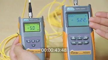Grandway FHS1D02 - источник лазерного излучения, 1310/1550 нм, -5 дБм.  Демонстрация работы