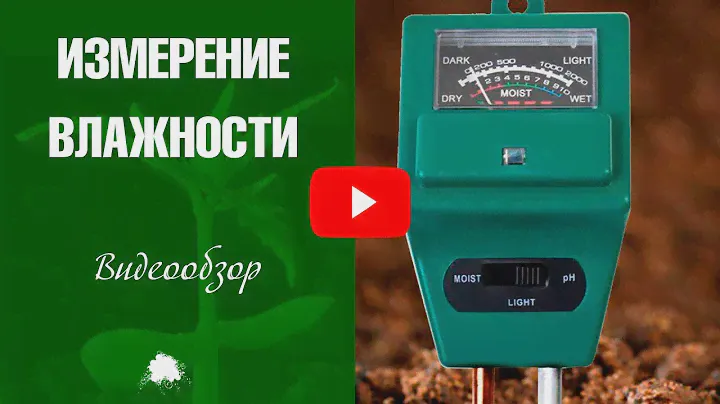 Кислотность почвы ✅ Влажность почвы ✅ Как измерить PH?