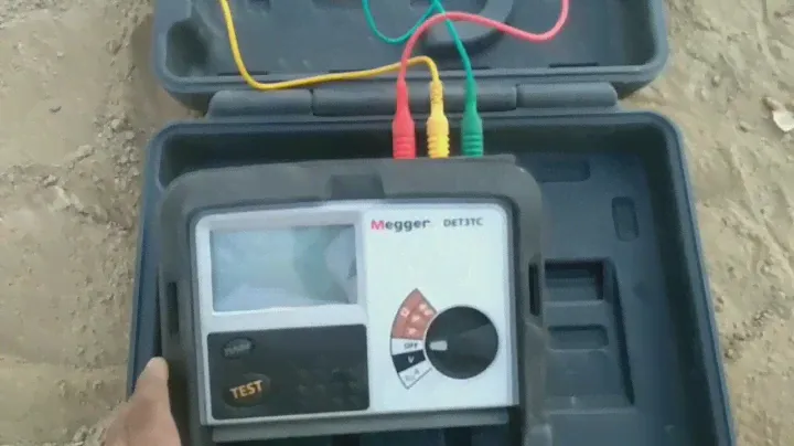 How to check  Earthing with megger. BS Electrical