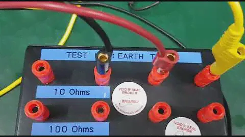 DET4TD2 Megger 4 Terminal Ground Tester Repairs & Calibration by Dynamics Circuit (S) Pte. Ltd.