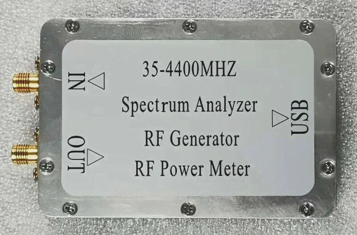 35-4400 МГц USB анализатор спектра радиочастотный измеритель мощности Генератор сигналов Отслеживания Источника
